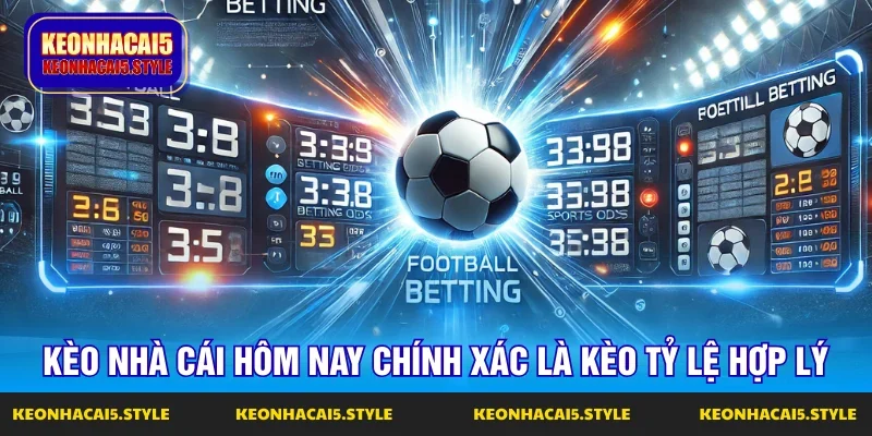 keo nha cai hom nay chinh xac la ty le cuoc chuan